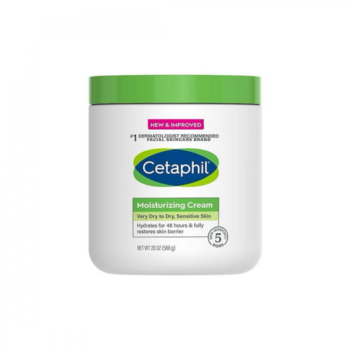 Cetaphil Moisturizing Cream Very Dry To Dry Sensitive Skin 566grams
