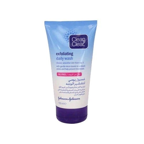 Clean & Clear 150ml Exfoliating Daily Wash 