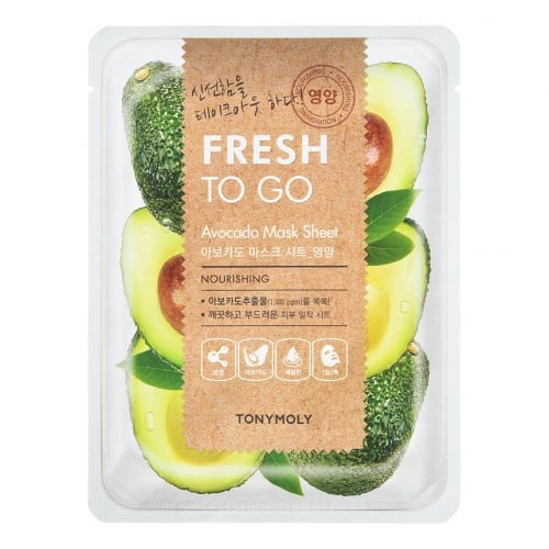 fresh to go avocado mask sheet 25g