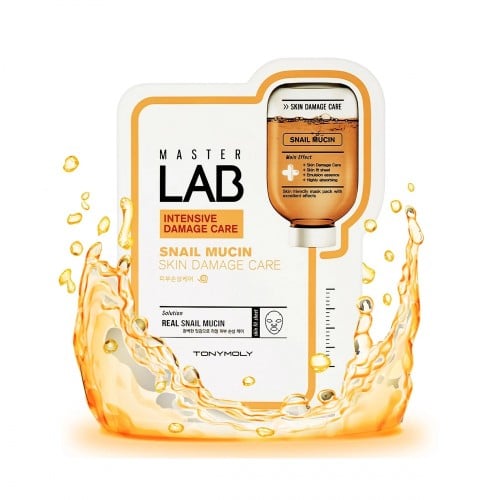 tonymoly master lab snail mucin mask 18g
