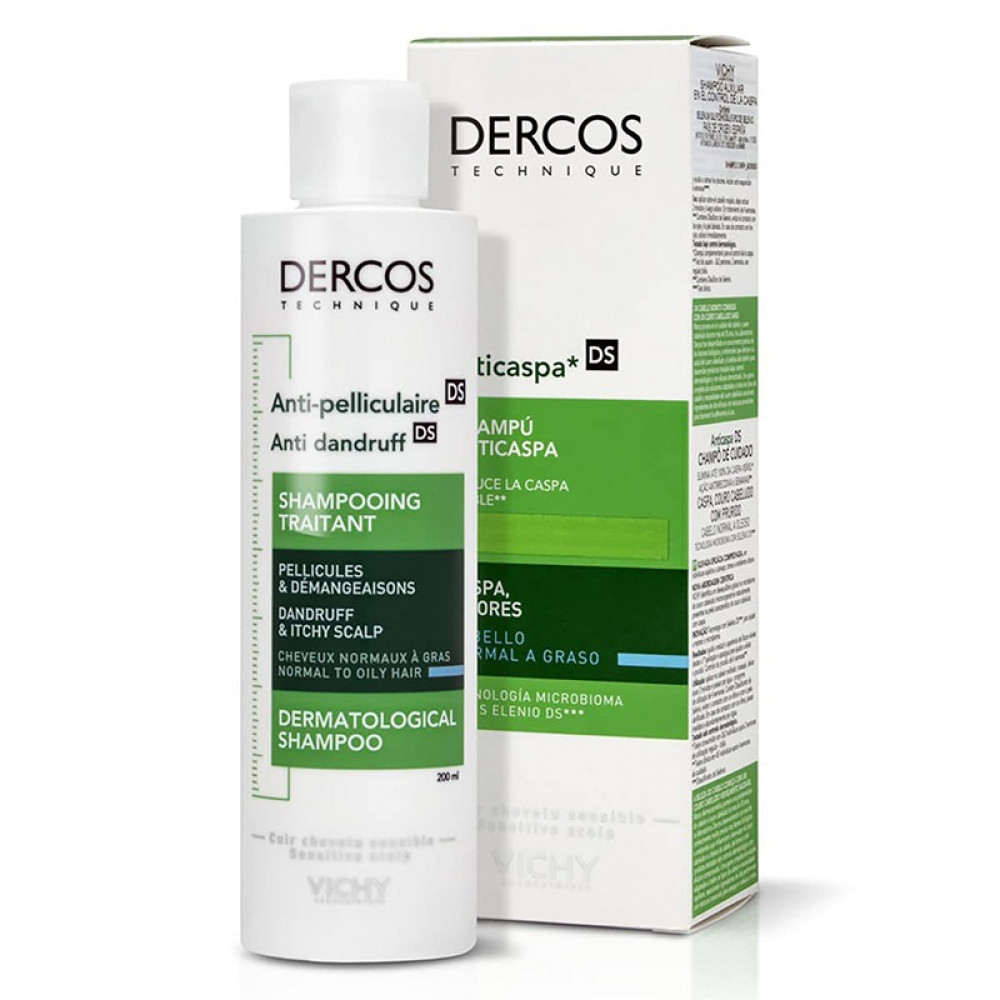 Vichy Dercos Anti-Dandruff Shampoo for Normal Hair 200ml