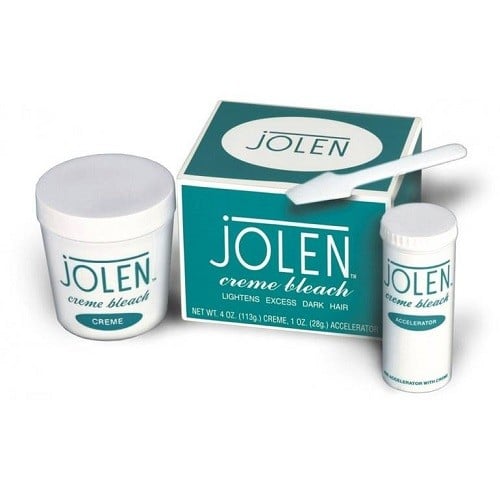 Jolen Crème Bleach Lightens Dark Hair - 28gm