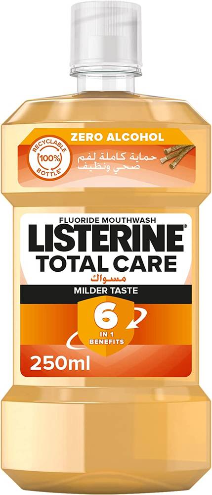 لسترين غسول فم يومي توتال كير مسواك 250مل