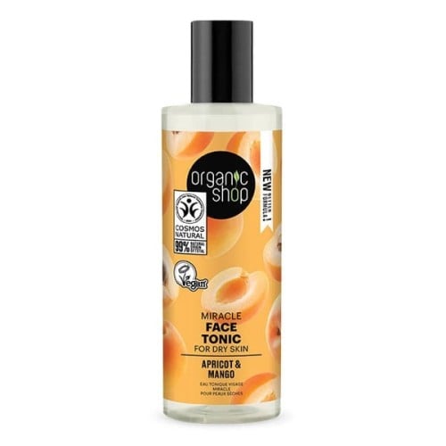 Organic Shop  Miracle Face Tonic for dry skin Apricot and Mango, 150 ml