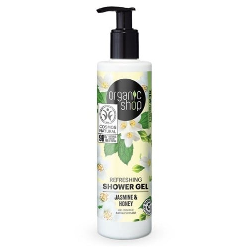 Organic Shop Refreshing Shower Gel Jasmine and Honey, 280 ml
