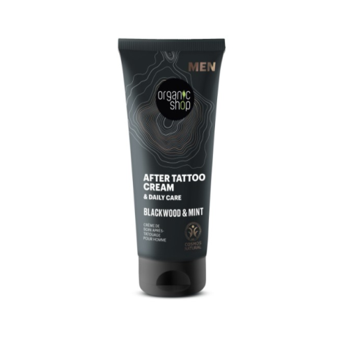 Organic Shop After Tattoo Cream & Daily Care Blackwood & Mint, 75 ml