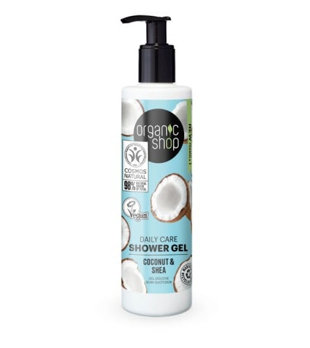 Organic Shop Daily Care Shower Gel Coconut and Shea, 280 ml