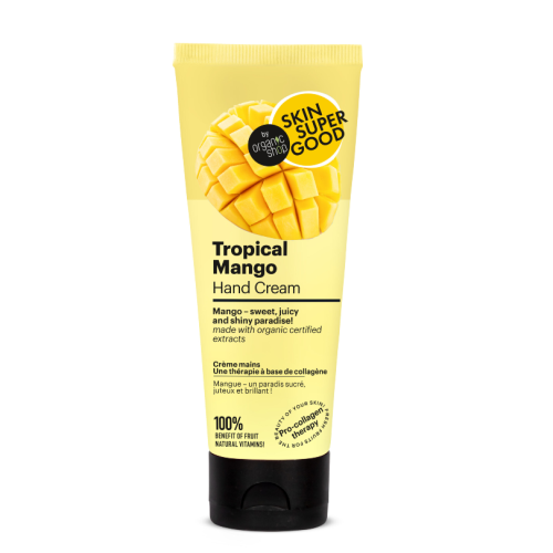 Organic Shop SSG Tropical mango hand cream. Pro-collagen therapy, 75 ml