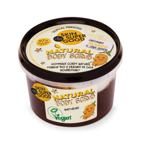 Organic Shop SSG Natural body scrub Organic Mango & Chia seeds, 250 ml