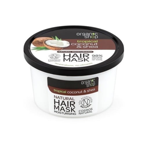 Organic Shop Coconut & Shea hair mask, 250 ml