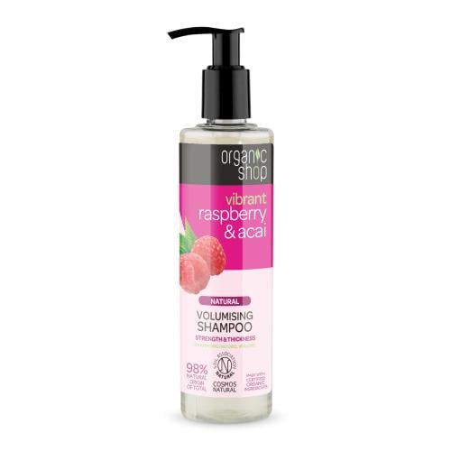 Organic Shop Raspberry & Acai shampoo, 280 ml