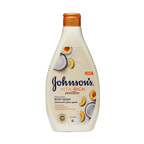 Johnson's Body Wash with Yoghurt, Peach and Coconut Extracts 400ml