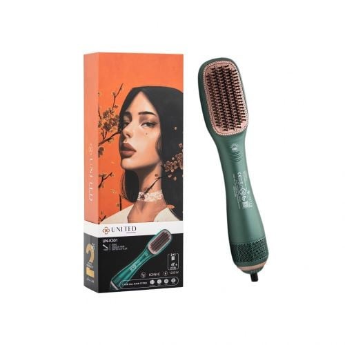 United Professional Hair Dryer 2 in 1 - 1200 Watts, Green UN-K301