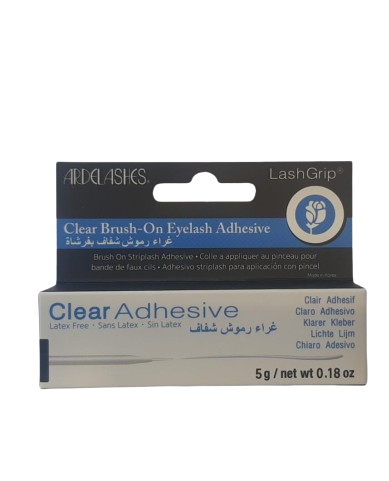 RDlash eyelash glue with brush, clear, 5g