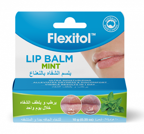 FLEXITOL LIP BALM MINT 10g