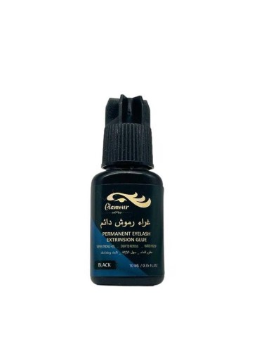 Glamor permanent eyelash glue black 10ml