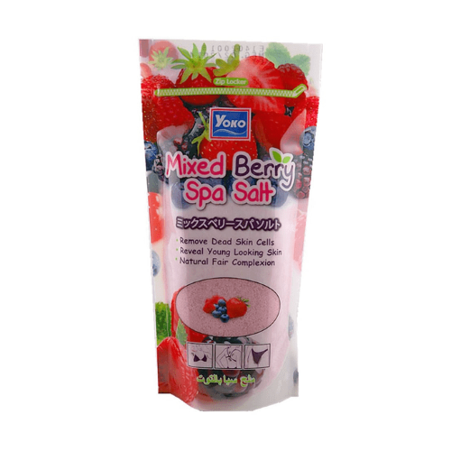 Yoko Mixed Berries Spa Salt Body Scrub 300g