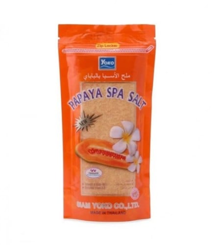 Yoko spa salt with papaya 300g