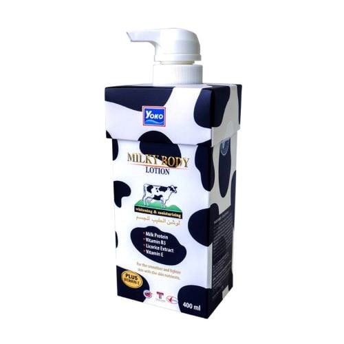 Yoko milk lotion to lighten and moisturize the body 400 ml