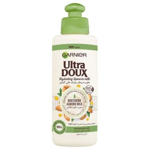 Garnier Moisturizing Hair Cream with Almond Milk and Agave Nectar for Dry Hair 200ml