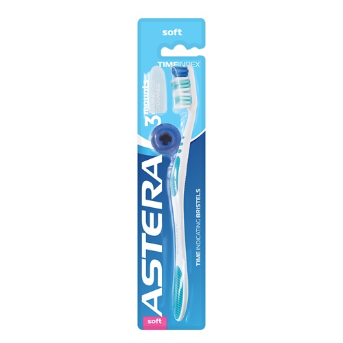 Astera Toothbrush Time Indicator Soft Bristles