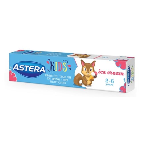 Astera ice cream flavored toothpaste for children 50 ml