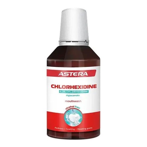 Astera chlorhexidine mouthwash 300ml