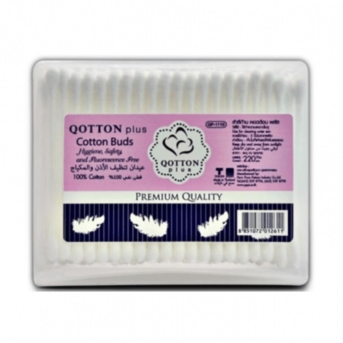 قطن بلص عيدان تنظيف الاذن والمكياج