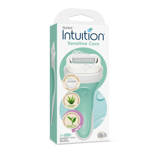  schick Intuition for sensitive skin with green tea extract