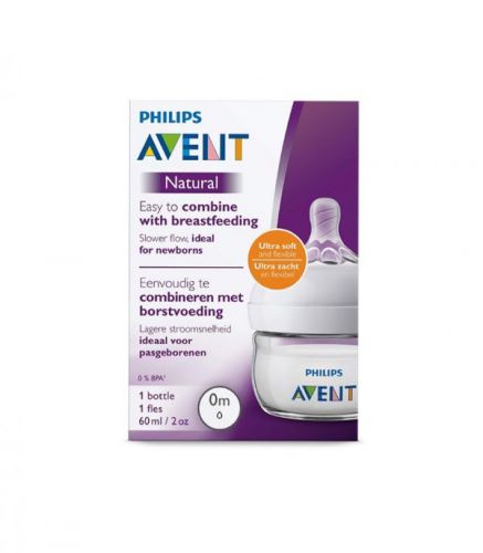 Philips Avent natural baby bottle for newborns 60 ml