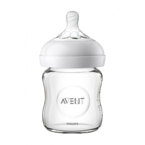 Philips Avent Natural Glass Feeding Bottle (scf051/17) 120ml