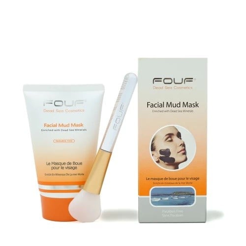 Fouf Dead Sea Mud Facial Mask Enriched 125ml