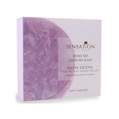 سينسيشن صابون البحر الميت بالليف الطبيعي اللافندر الناعم 240جم