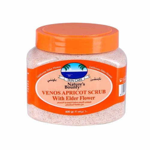 نيتشرز باونتي صنفرة للوجه و الجسم بخلاصة المشمش 600جم