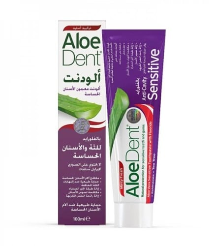 Aloedent Sensitive Toothpaste with Fluoride 100ml
