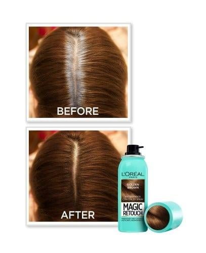 Loreal hair dye spray brown 75 ml