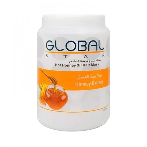 Global bath oil and hair mask with honey extract 1500 ml