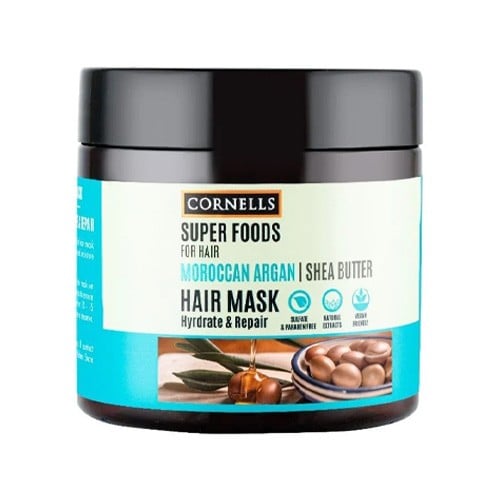 كورنيلز ماسك للشعر بزيت الارجان المغربي وزبدة الشيا 475مل