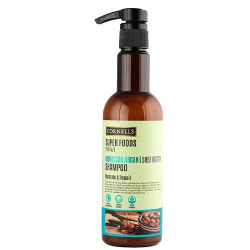 كورنيلز سوبر فودز شامبو بزيت الأرجان وزبدة الشياة 500 مل