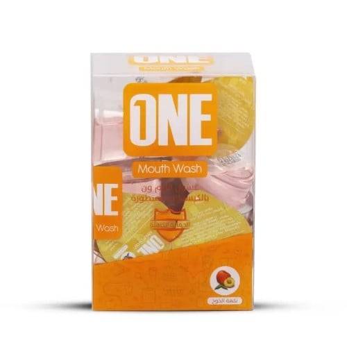 One Advanced Mouth wash Peaches Flavor Capsules - 20 * 15 ml