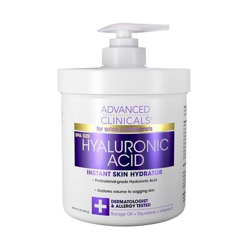 Advance Clinical Hyaluronic Acid Cream 454 grams