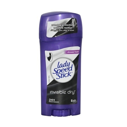 Lady Speed ​​Stick Invisible Dry Shower Fresh Deodorant 65g