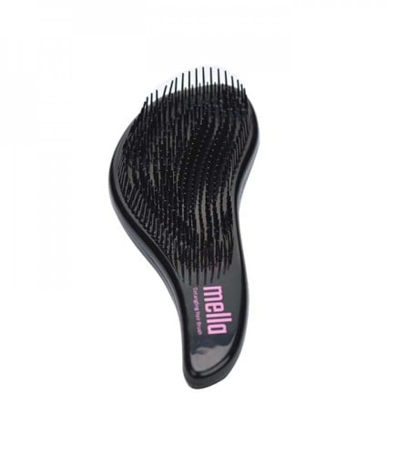  mella Detangling Hair Brush - Black 2890 
