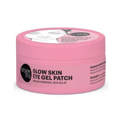 Organic Shop Glow Skin Eye Patch Berry Iced Tea & Antioxidant 60 Pcs