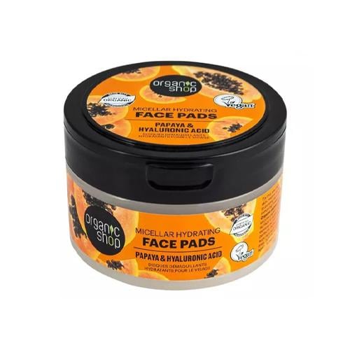 Organic Shop Micellar hydrating face pads 20 Pcs