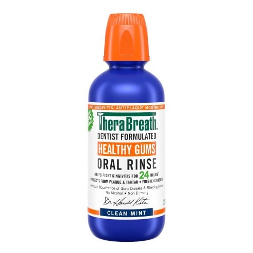TheraBreath Gum Protection Mint Mouthwash 473ml