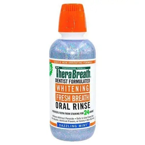 TheraBreath Mint Whitening Mouthwash 473 ml
