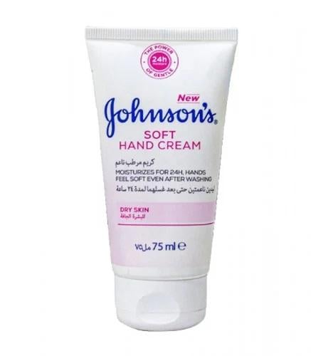 Johnson's 24-hour moisturizing hand cream, 75 ml