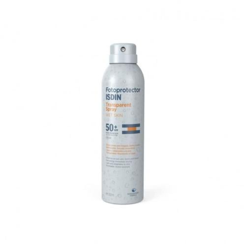 Isdin transparent sunscreen spray with SPF 50. 250 ml