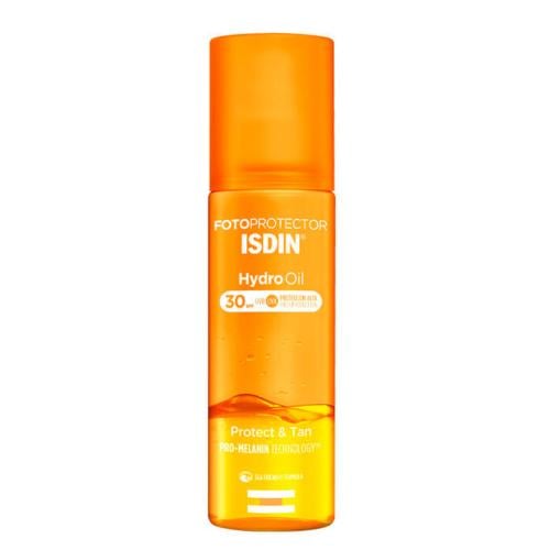 Isdin  Hydro Oil 30 SPF to protect the body from the sun's rays, 200 ml
